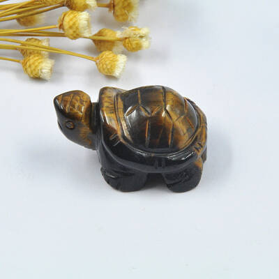 Natural Tiger Eye Display Decorations