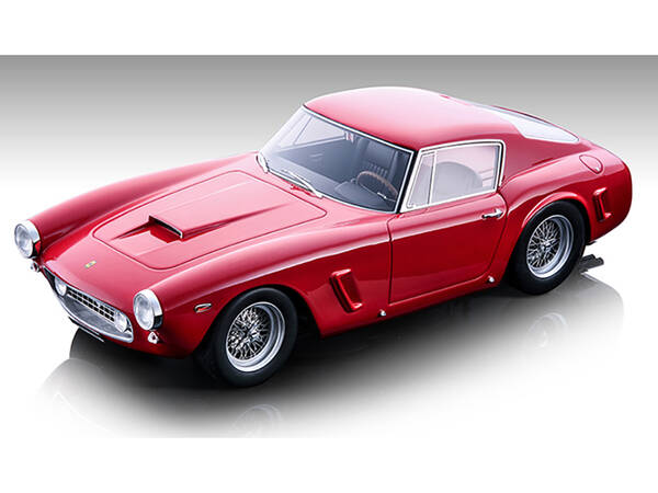 1962 Ferrari 250 GT SWB Racing Red Clienti Corsa Mythos Series Limited Edition to 100 pieces Worldwide 1/18 Model Car by Tecn...