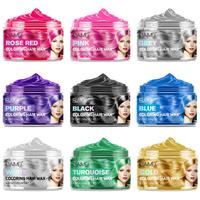 Hair Dye Wax, 1 Piece Easy To Clean Hair Coloring Wax for Women & Girls, Temporary Hair Color, Professional Hair Styling Prod...