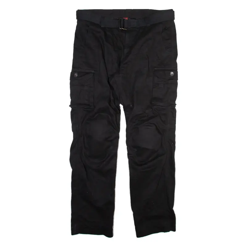 IXS Motorcycle Mens Trousers Black Relaxed Straight W38 L34