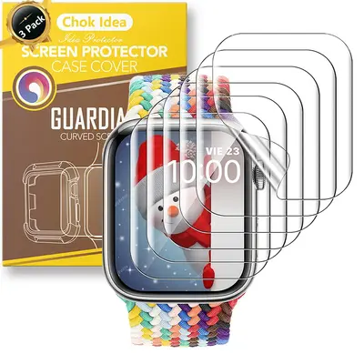 Screen Protector Film, 3 Counts Anti-scratch Screen Protector, Watch Screen Protective Film, Durable Screen Protector Film Co...