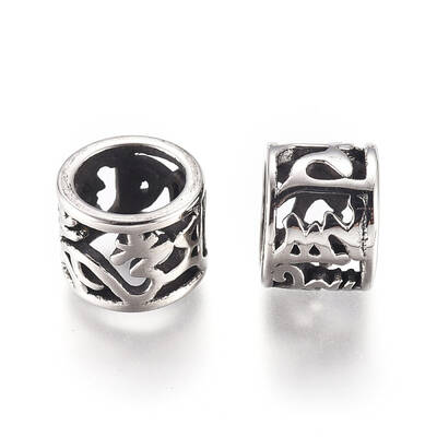 304 Stainless Steel European Beads