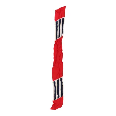 Unbranded Striped Scarf - No Size Red Polyester