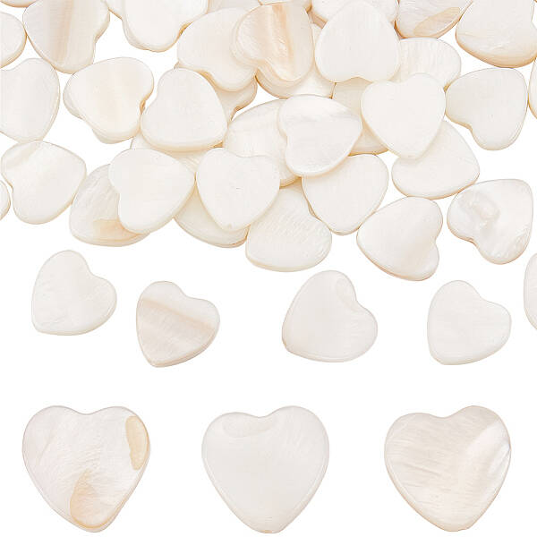 2 Strands Natural Freshwater Shell Beads Strands
