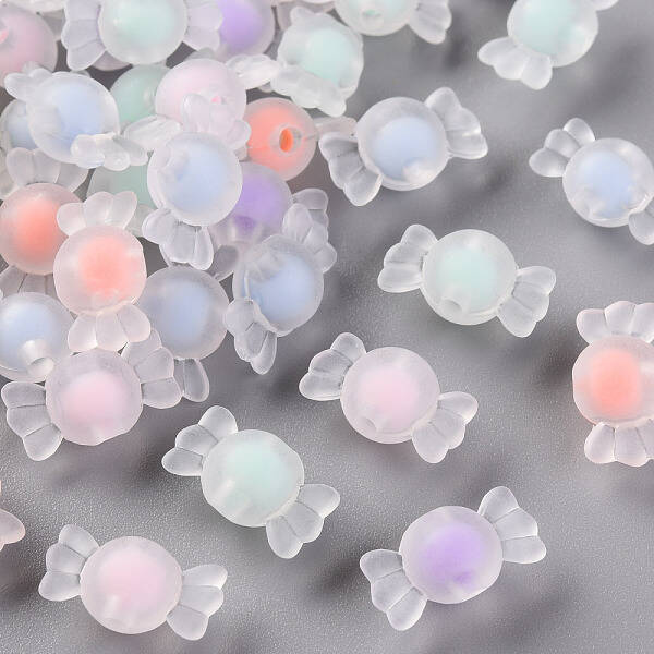 Transparent Acrylic Beads