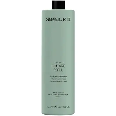 Selective On Care Refill Volumizing - shampoo for sensitive and thin hair, 1000ml