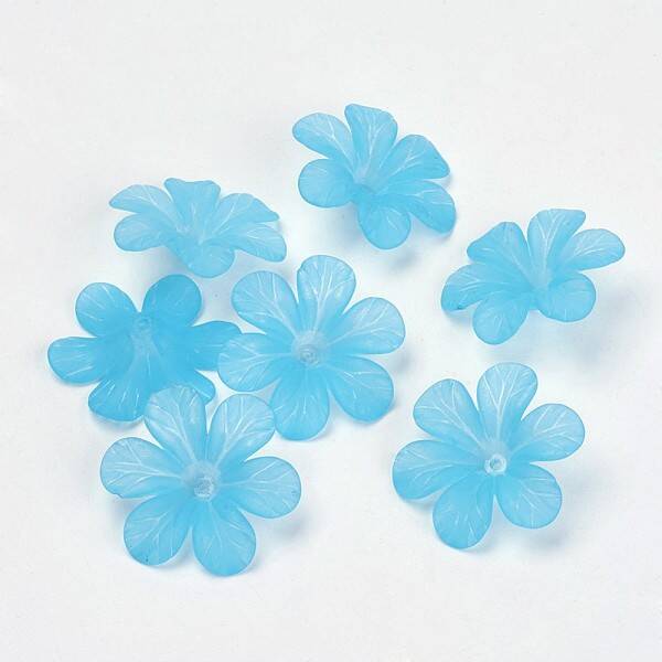 Transparent Acrylic Beads