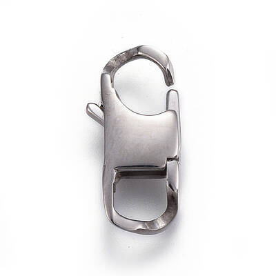 Tarnish Resistant 304 Stainless Steel Lobster Claw Clasps