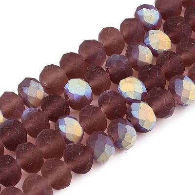 Transparent Glass Beads Strands