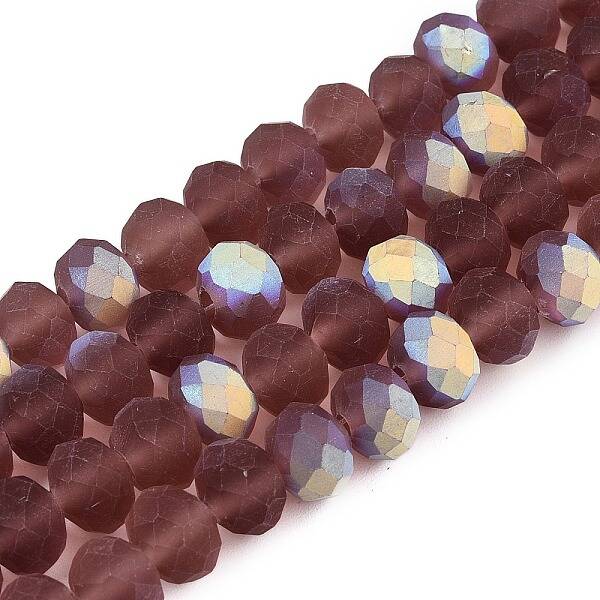 Transparent Glass Beads Strands