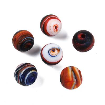Opaque Handmade Lampwork Beads