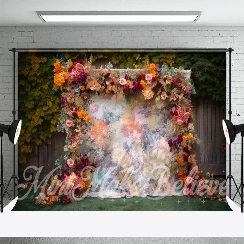Romantic Canvas Tracery Wall Photo Shoot Backdrop - Aperturee