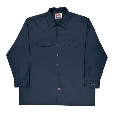 Dickies Shirt - 2XL Grey Polyester Blend