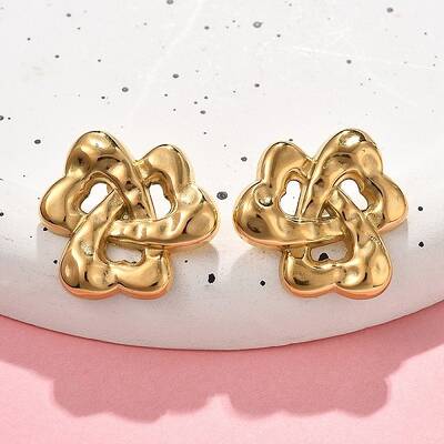 304 Stainless Steel Stud Earrings