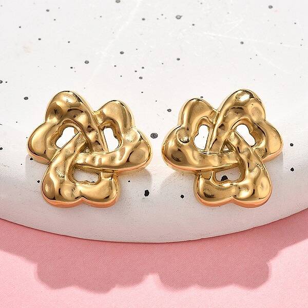 304 Stainless Steel Stud Earrings