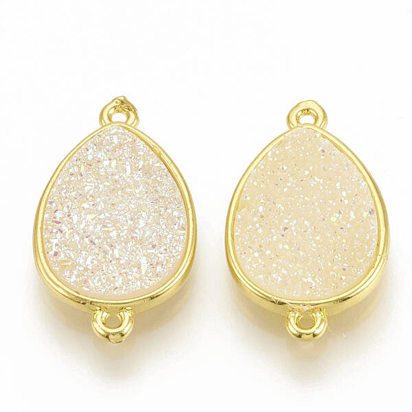 Druzy Resin Links connectors