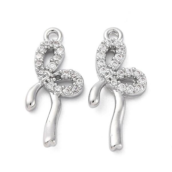 Brass Rhinestone Pendants