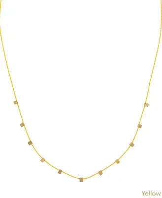 Hilo Necklace | Metal Color: Gold | Color: Yellow