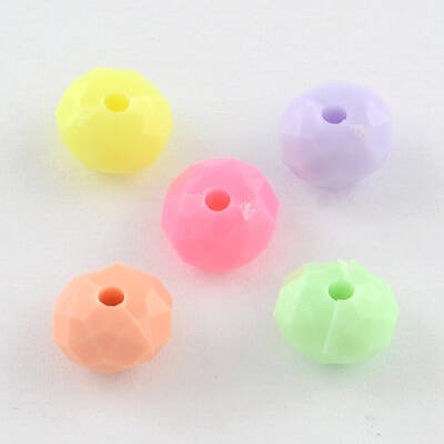 Opaque Acrylic Beads