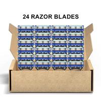 Men's Razor Blades, Manual Razor Blade Set, Replacement Razor Blades for Men, Sharp Blade, Safety Razor Blades, Men's Care Pr...