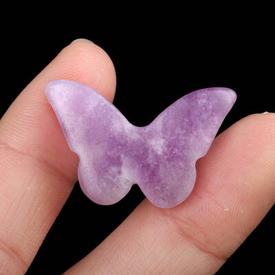 Natural Lepidolite/Purple Mica Stone Pendants