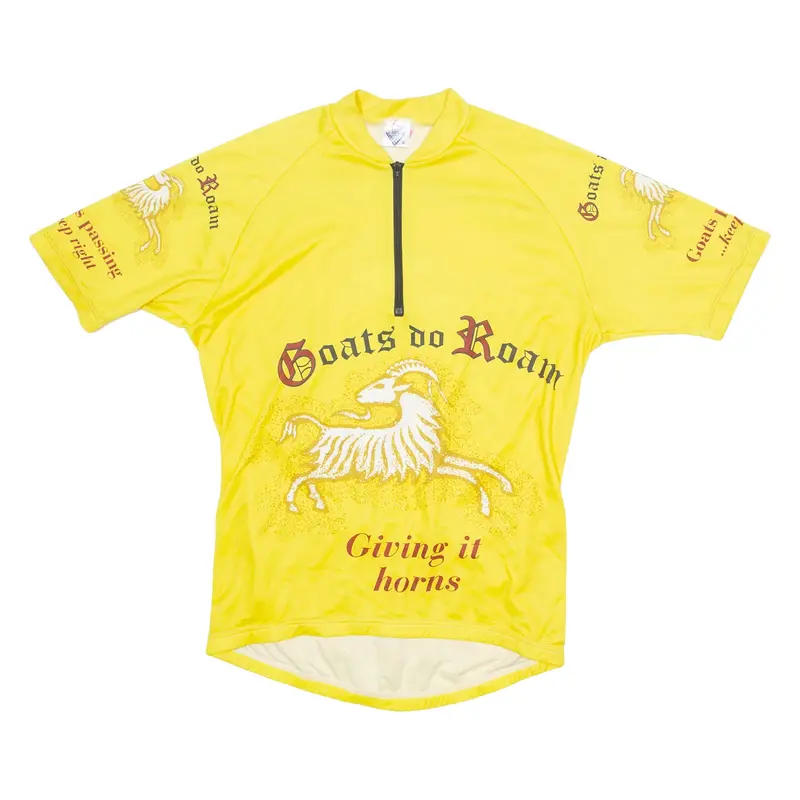 RAPID Cycling Mens Jersey Yellow 1/4 Zip M