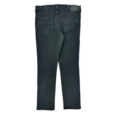 Levis Slim Fit Jeans - 36W 31L Black Cotton Blend | Size: 36″ waist