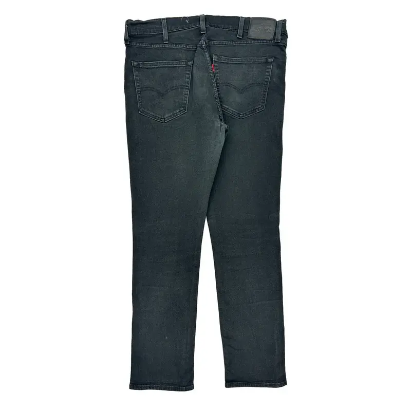 Levis Slim Fit Jeans - 36W 31L Black Cotton Blend | Size: 36″ waist