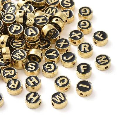 Alloy Enamel Beads