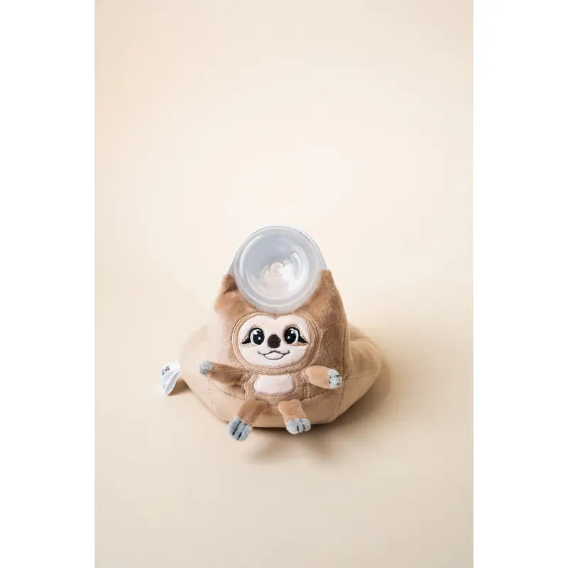 Sloth Fuzzy Feeder Baby Bottle Holder