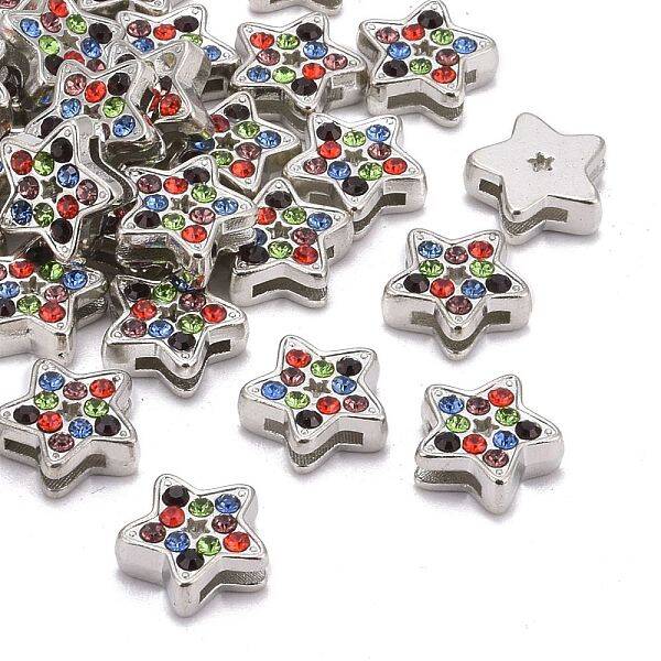 Rhinestone Alloy Pendant
