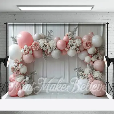 Stylish Wall Balloon Decoration Wedding Backdrop - Aperturee