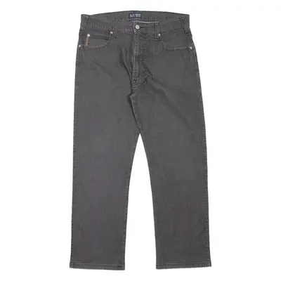 ARMANI JEANS Mens Jeans Grey Regular Straight W31 L26