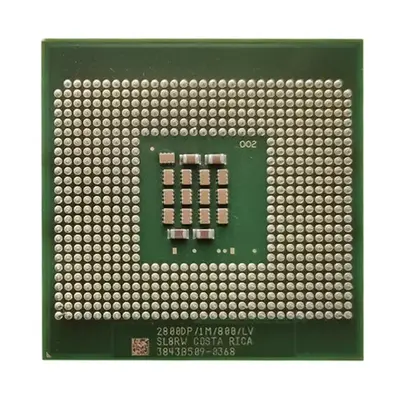SL8RW Intel Xeon LV Single-Core 2.80GHz 800MHz FSB 1MB L2 Cache Socket PGA604 Processor