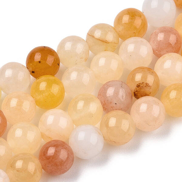 Natural Yellow Aventurine Beads Strands