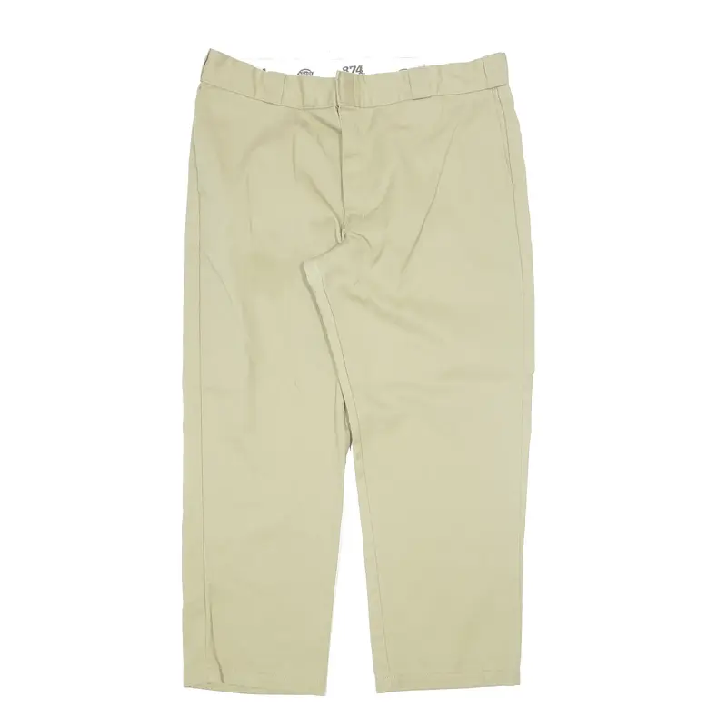 DICKIES 874 Trousers Green Regular Straight Mens W40 L29