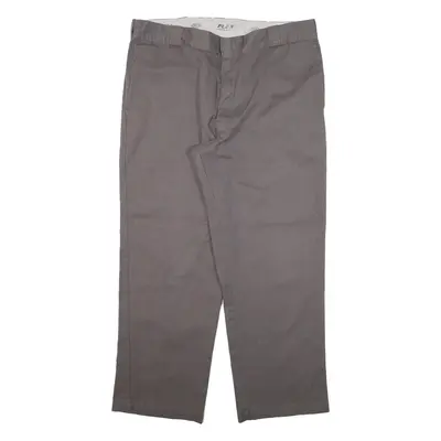 DICKIES 874 Workwear Mens Trousers Grey Regular Straight W40 L30