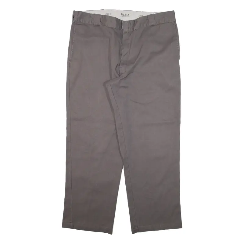 DICKIES 874 Workwear Mens Trousers Grey Regular Straight W40 L30