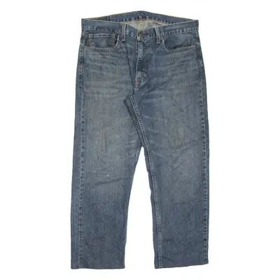 LEVI'S 559 Jeans Mens Blue Relaxed Straight Stone Wash W36 L27