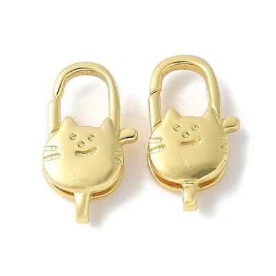 Brass Lobster Claw Clasps