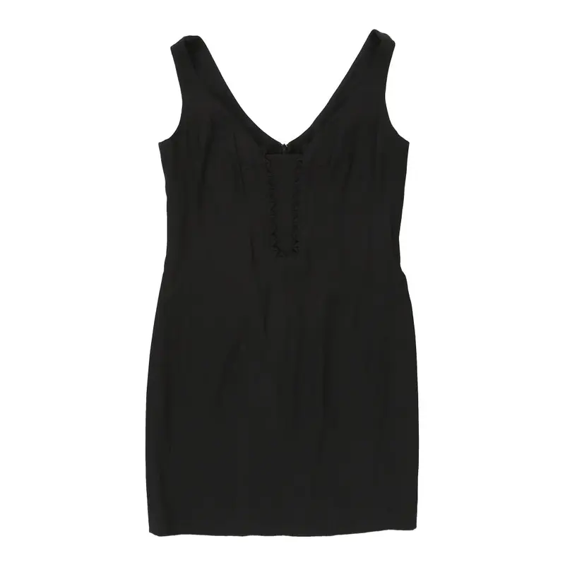 Massimoardizzone Mini Sheath Dress - Medium Black Cotton Blend