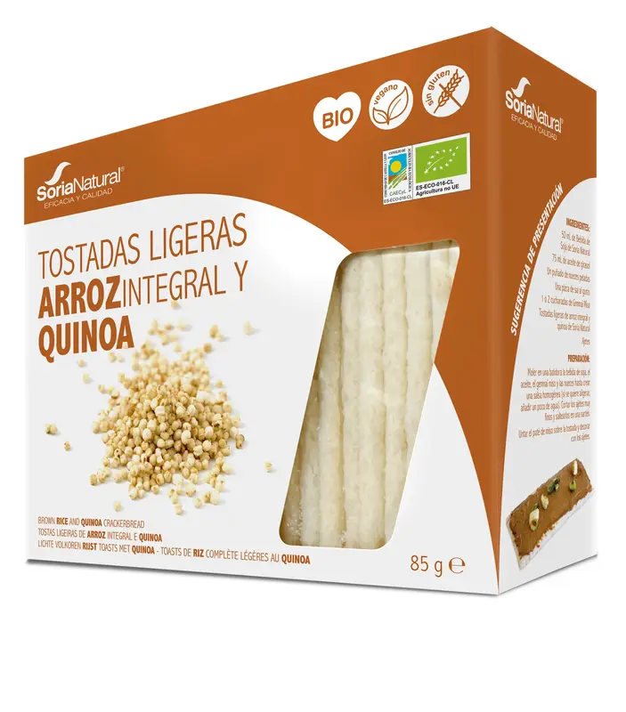 Alecosor Organic Rice and Quinoa Toast