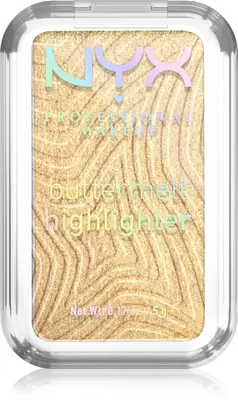 NYX Professional Makeup Buttermelt highlighter color 5 g gold