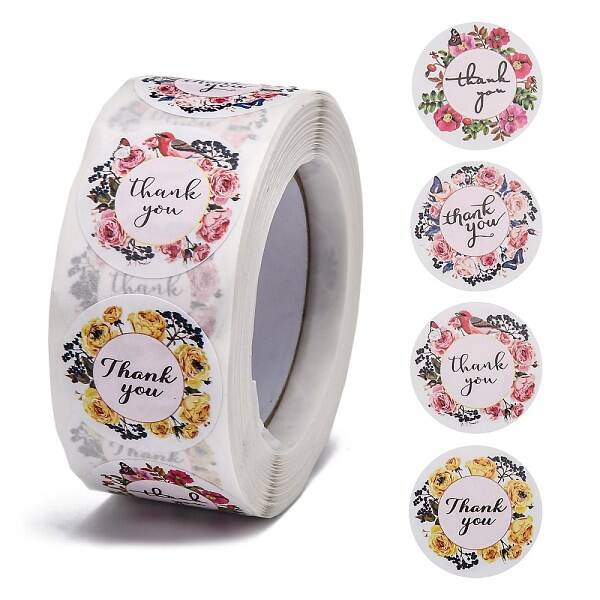 1 Inch Thank You Stickers