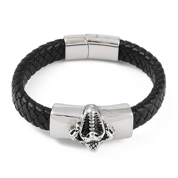 Braided Microfiber Leather Cord Bracelets