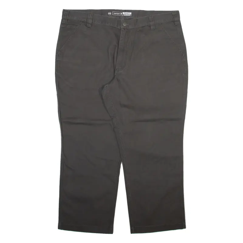 CARHARTT Mens Trousers Grey Relaxed Straight W42 L28