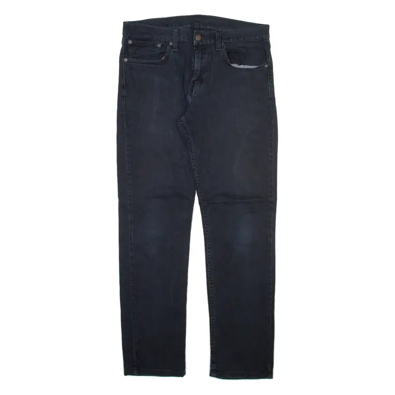 LEVI'S 511 Jeans Mens Black Slim Straight W32 L30