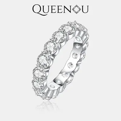 【211】0.5CT Full Synthetic Moissanite Ring – Elegant Vintage Design, Perfect for Special Occasions, Anniversary, Birthda...