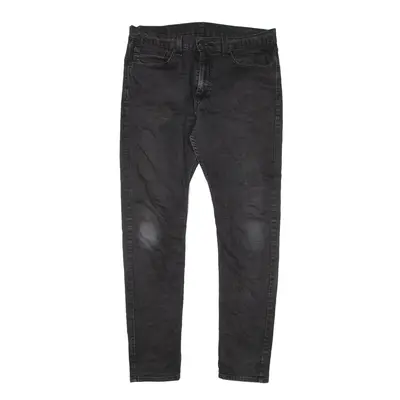 LEVI'S 512 Jeans Grey Denim Slim Tapered Mens W36 L34