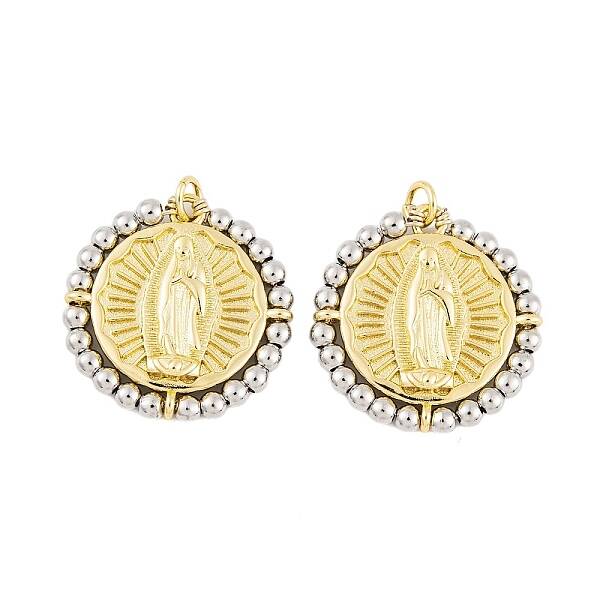 Rack Plating Brass Pendants